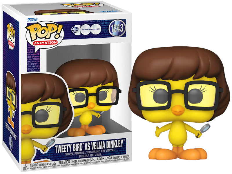 Figura Funko Pop! Animation - Warner Bros: Looney Tunes Tweety Bid As Velma Dinkley (1243)