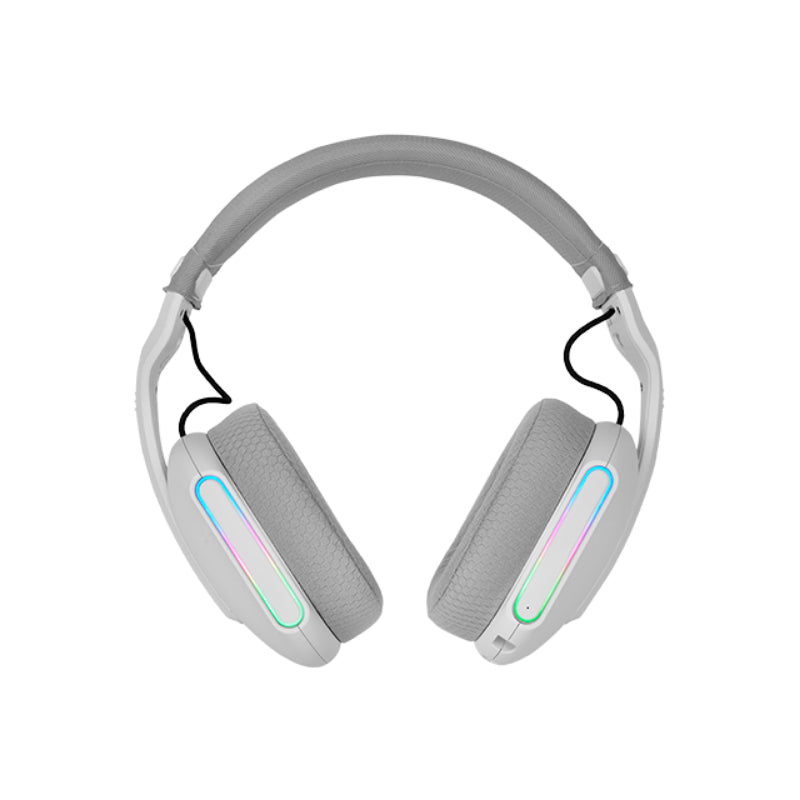 Auricular Gaming Mhw-pro Argb Blanco Mars Gaming