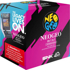 Snk Neo Geo Mini International Edition (incluye 40 Juegos)