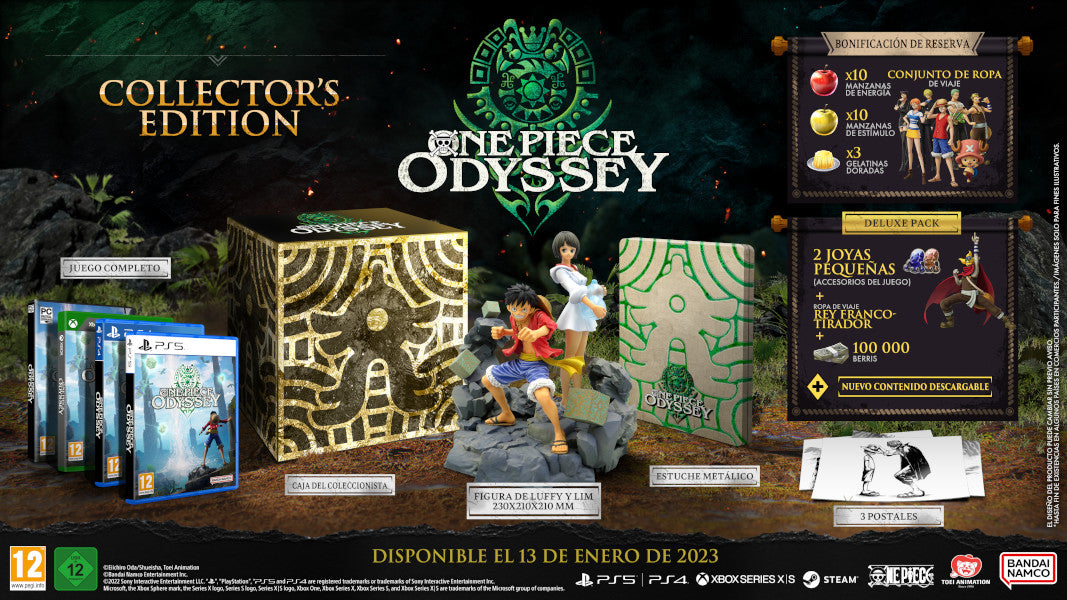 One Piece Odyssey Collector" S Edition (incluye The Deluxe Edition) PC