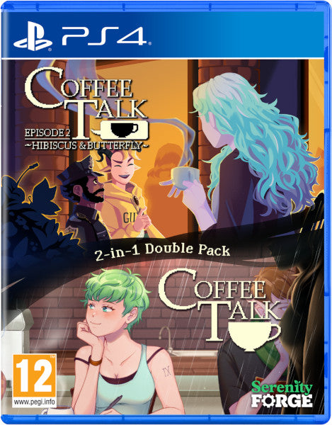 Coffee Talk 2 -in- 1 Double Pack Sony Playstation 4 PS4