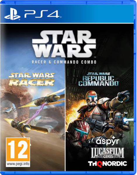 Star Wars Racer & Commando Combo (star Wars Racer + Star Wars Republic Commando) Sony Playstation 4 PS4