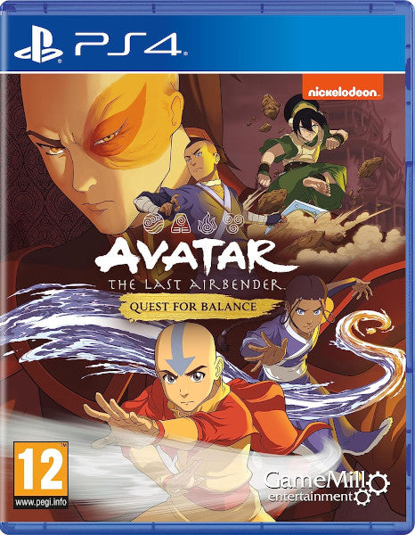 Nickelodeon Avatar The Last Airbender: Quest For Balance Sony Playstation 4 PS4