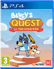 Bluey's Quest For The Gold Pen Sony Playstation 4 PS4