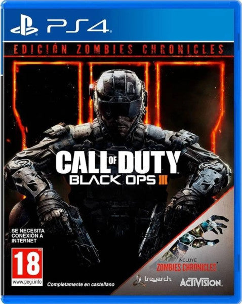 Call Of Duty Black Ops Iii Edicion Zombies Chronicles Sony Playstation 4 PS4