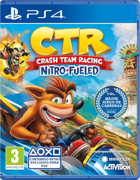 Crash Team Racing Nitro Fueled Sony Playstation 4 PS4