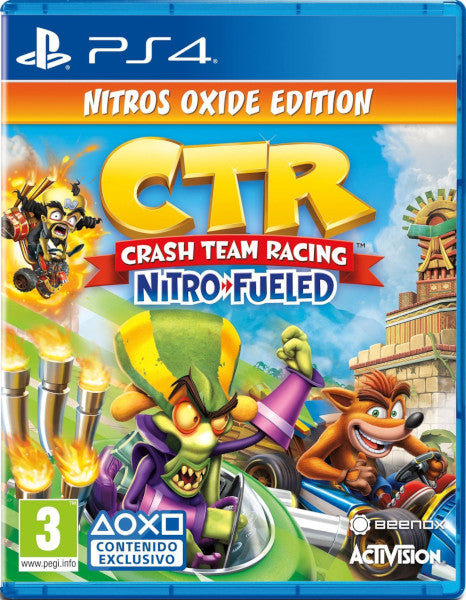 Crash Team Racing Nitro Fueled (nitros Oxide Edicion) Sony Playstation 4 PS4