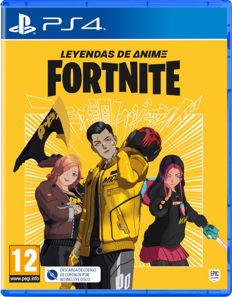 Fortnite: Leyendas De Anime (ciab) Sony Playstation 4 PS4
