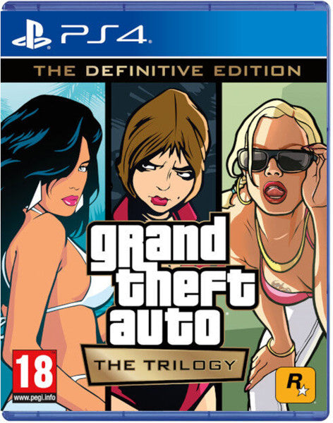 Grand Theft Auto: The Trilogy  The Definitive Edition Sony Playstation 4 PS4