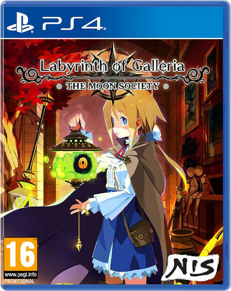 Labyrinth Of Galleria: The Moon Society Sony Playstation 4 PS4