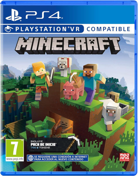 Minecraft Starter Collection: Incluye Pack De Inicio 700 Tokens (vr) Sony Playstation 4 PS4