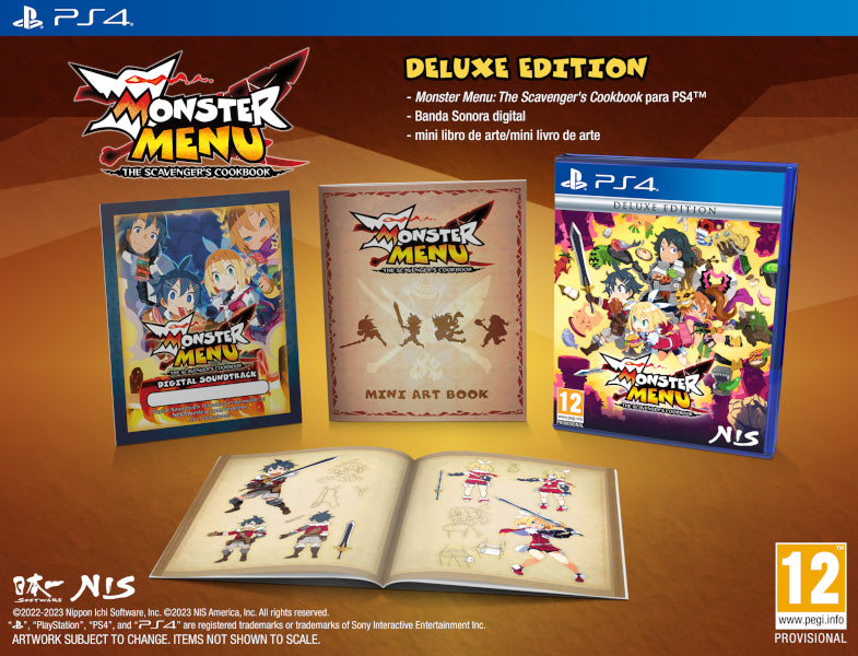 Monster Menu: The Scavengers Cookbook -deluxe Edition- Sony Playstation 4 PS4
