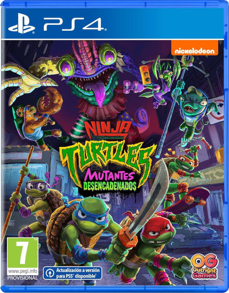Ninja Turtles: Mutantes Desencadenados Sony Playstation 4 PS4
