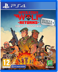 Operation Wolf Returns: First Mission Rescue Edition Sony Playstation 4 PS4