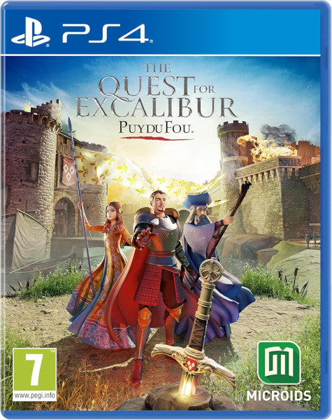 The Quest For Excalibur Puy Du Fou Sony Playstation 4 PS4