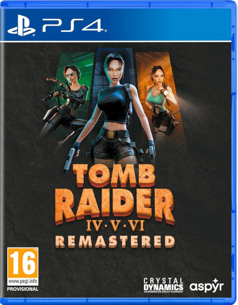 Tomb Raider Iv-vi Remastered (incluye 3 Juegos) Sony Playstation 4 PS4