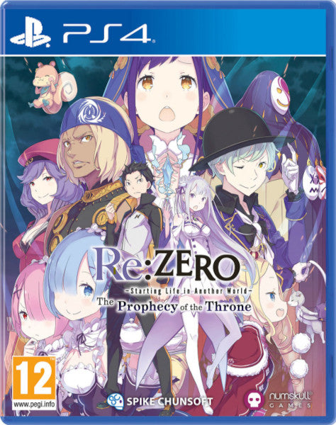 Re:zero - The Prophecy Of The Throne Sony Playstation 4 PS4