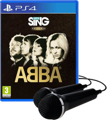 Let's Sing Abba + 2 Microfonos Sony Playstation 4 PS4
