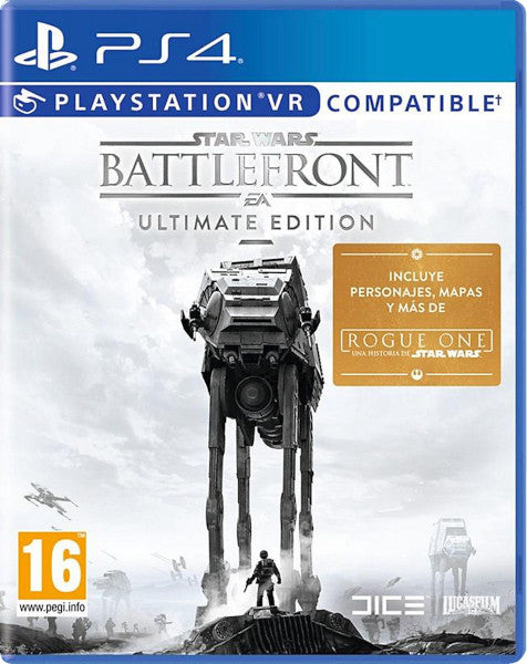 Star Wars Battlefront Ultimate Edition (vr) Sony Playstation 4 PS4