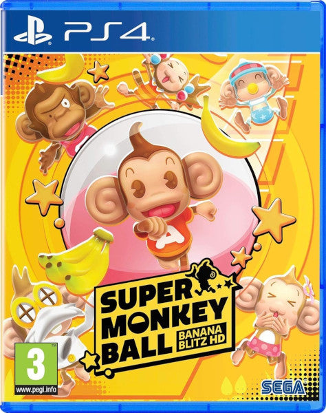Super Monkey Ball Banana Blitz Hd (pegatinas En El Interior) Sony Playstation 4 PS4