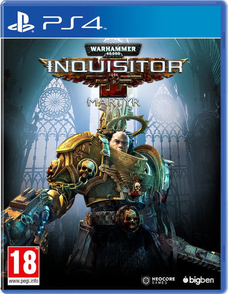 Warhammer 40.000 Inquisitor Martyr Sony Playstation 4 PS4