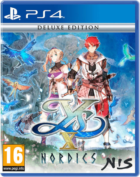 Ys X: Nordics - Deluxe Edition Sony Playstation 4 PS4