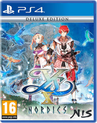 Ys X: Nordics - Deluxe Edition Sony Playstation 4 PS4