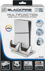 Soporte Blackfire Multifunction Rgb Led Charging Stand Slim (standard & Digital) Playstation 5 PS5