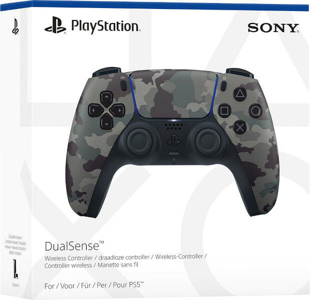 Mando Dualsense Wireless Controller Grey Camo (gris Camuflaje) (ps5/pc/mac) Playstation 5 PS5