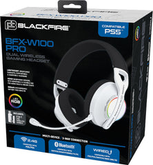Cascos Blackfire Dual Wireless Gaming Headset Bfx-w100 Pro Playstation 5 PS5