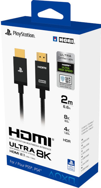 Cable HDMI Hori Cable Hdmi Ultra High Speed 8k (2m) (ps4) Playstation 5 PS5
