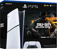 Consola White Digital Slim Edition + Dualsense (1tb) + Call Of Duty Black Ops 6 (ciab)