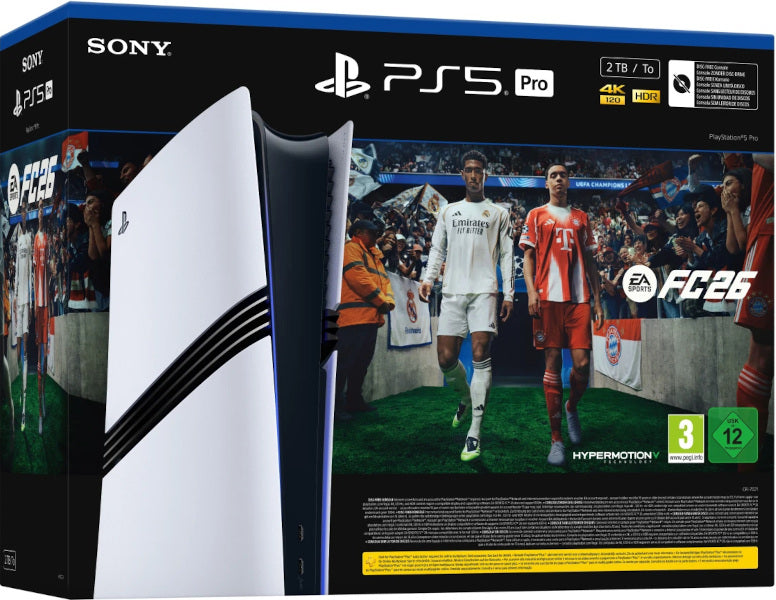 Consola White Pro (2tb) Digital + Dualsense + Ea Sports Fc 26 (ciab)