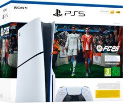 Consola White Slim Edition + Dualsense (1tb) + Ea Sports Fc 26 (ciab)