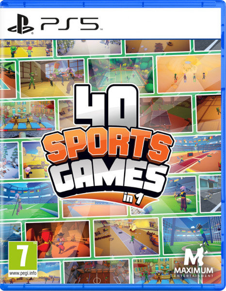 40 Sports Games In 1 Sony Playstation 5 PS5