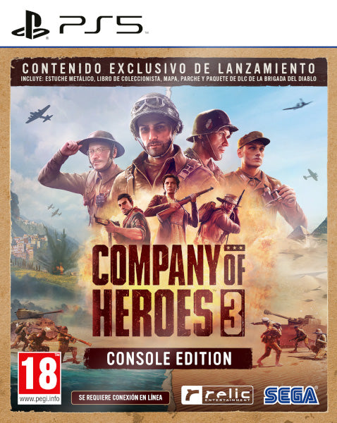 Company Of Heroes 3 -console Edition- (caja Metalica) Sony Playstation 5 PS5