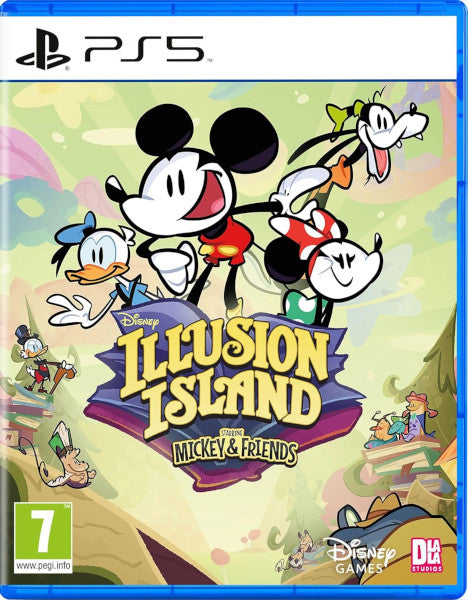 Disney Isla Ilusion De Disney Protagonizado Por Mickey Y Sus Amigos (incluye Poster) Sony Playstation 5 PS5