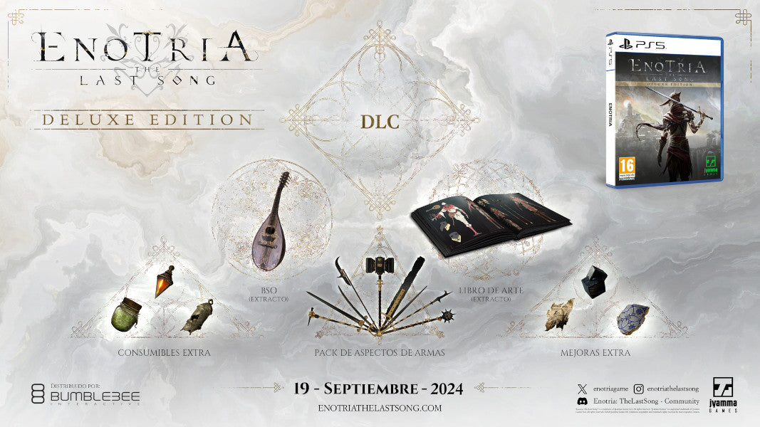 Enotria: The Last Song - Edicion Deluxe Sony Playstation 5 PS5