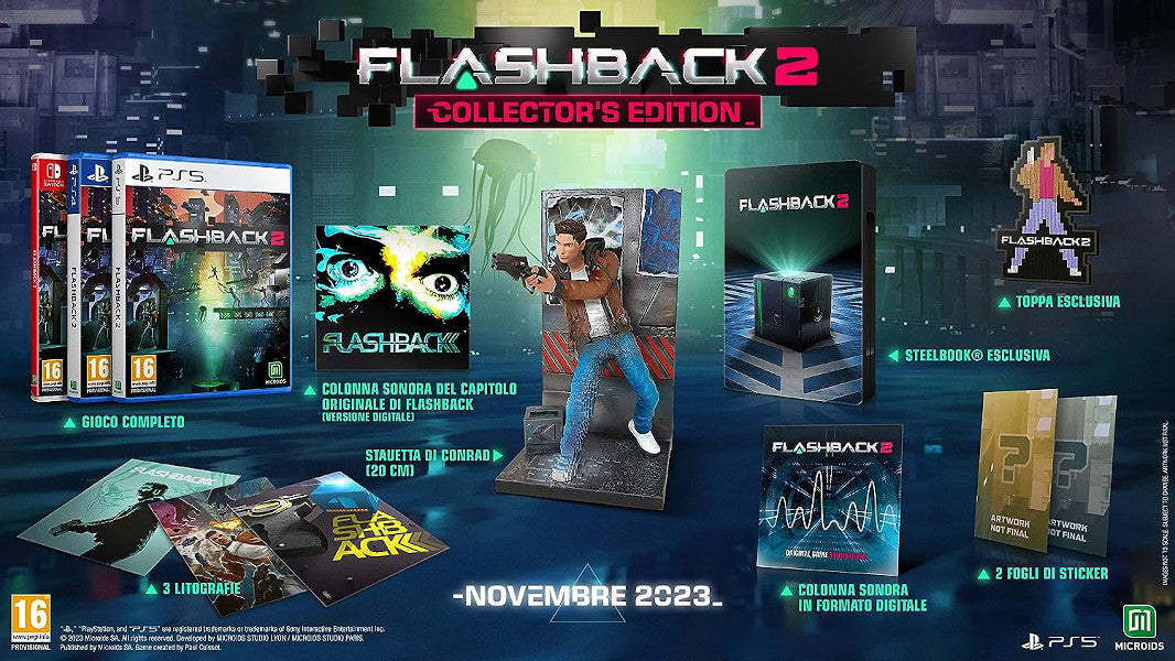 Flashback 2 Collector Edition Sony Playstation 5 PS5