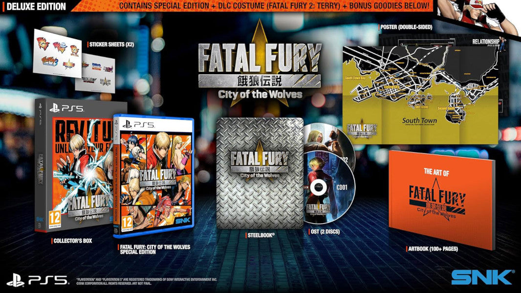 Fatal Fury: City Of The Wolves - Deluxe Edition Sony Playstation 5 PS5