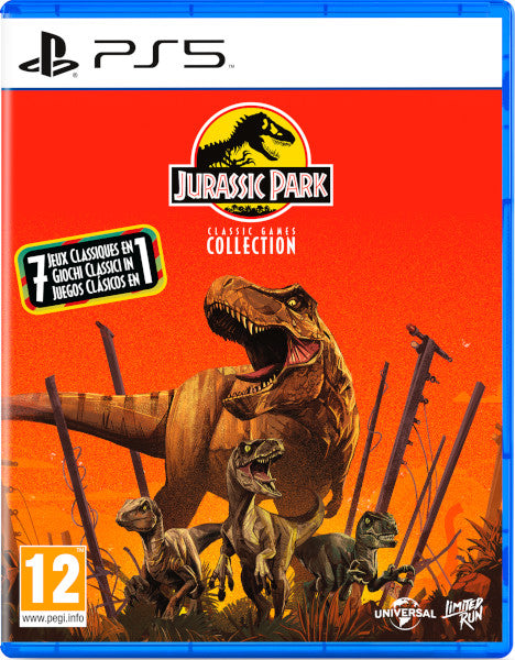 Jurassic Park: Classic Games Collection (7 Juegos Clasicos En 1) Sony Playstation 5 PS5