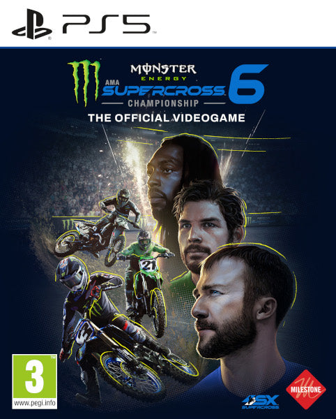 Monster Energy Supercross 6 The Official Videogame Sony Playstation 5 PS5