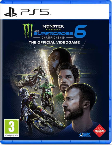 Monster Energy Supercross 6 The Official Videogame Sony Playstation 5 PS5