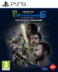 Monster Energy Supercross 6 The Official Videogame Sony Playstation 5 PS5