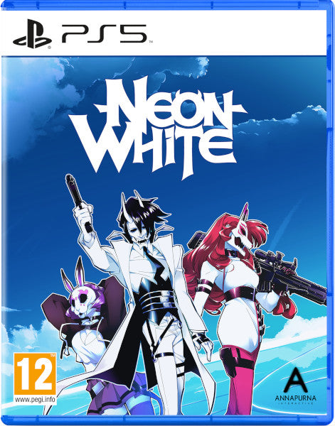 Neon White (include Fold-out Poster) Sony Playstation 5 PS5