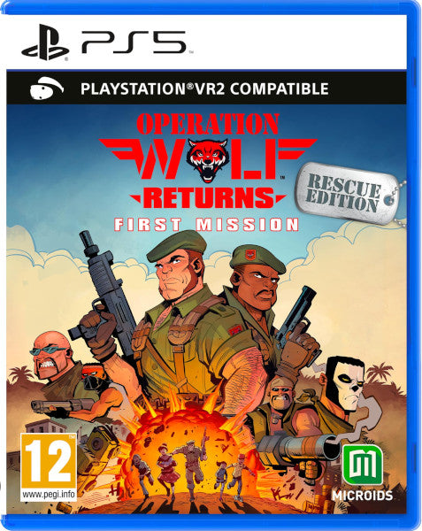 Operation Wolf Returns: First Mission Rescue Edition (vr) Sony Playstation 5 PS5