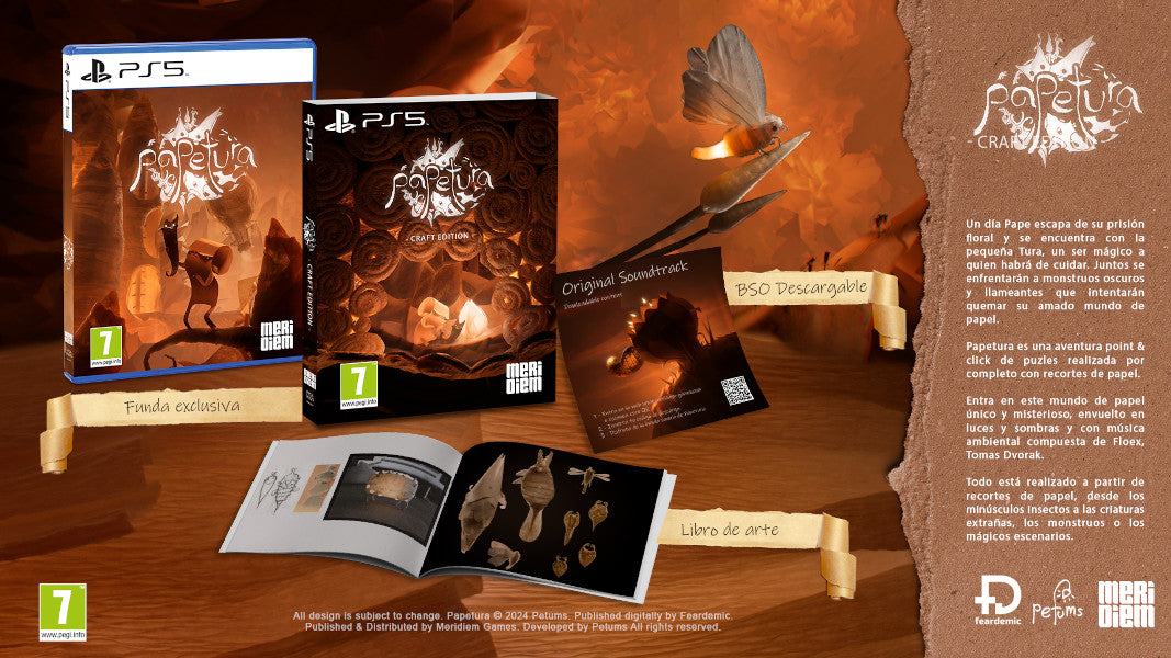 Papetura Craft Edition Sony Playstation 5 PS5