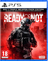 Ready Or Not (triple Weapon Pack Edition) Day One Edition Sony Playstation 5 PS5