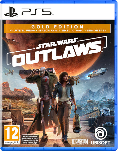 Star Wars Outlaws Gold Edition Sony Playstation 5 PS5