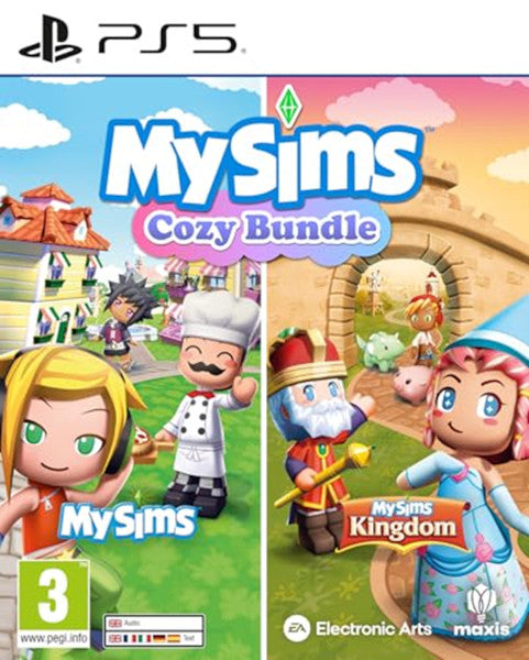 My Sims Cozy Bundle (my Sims + My Sims Kingdom) Sony Playstation 5 PS5